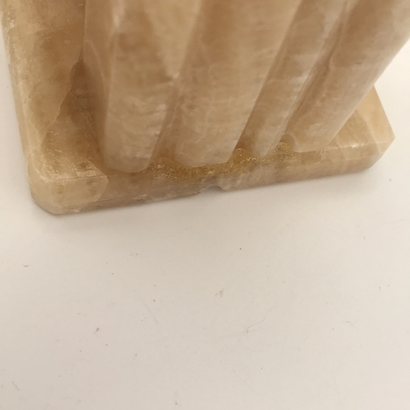 VTG 8-1/2" Carved Onyx Siesta Man w/ Sombrero & Cactus Single Bookend - Picture 11 of 11